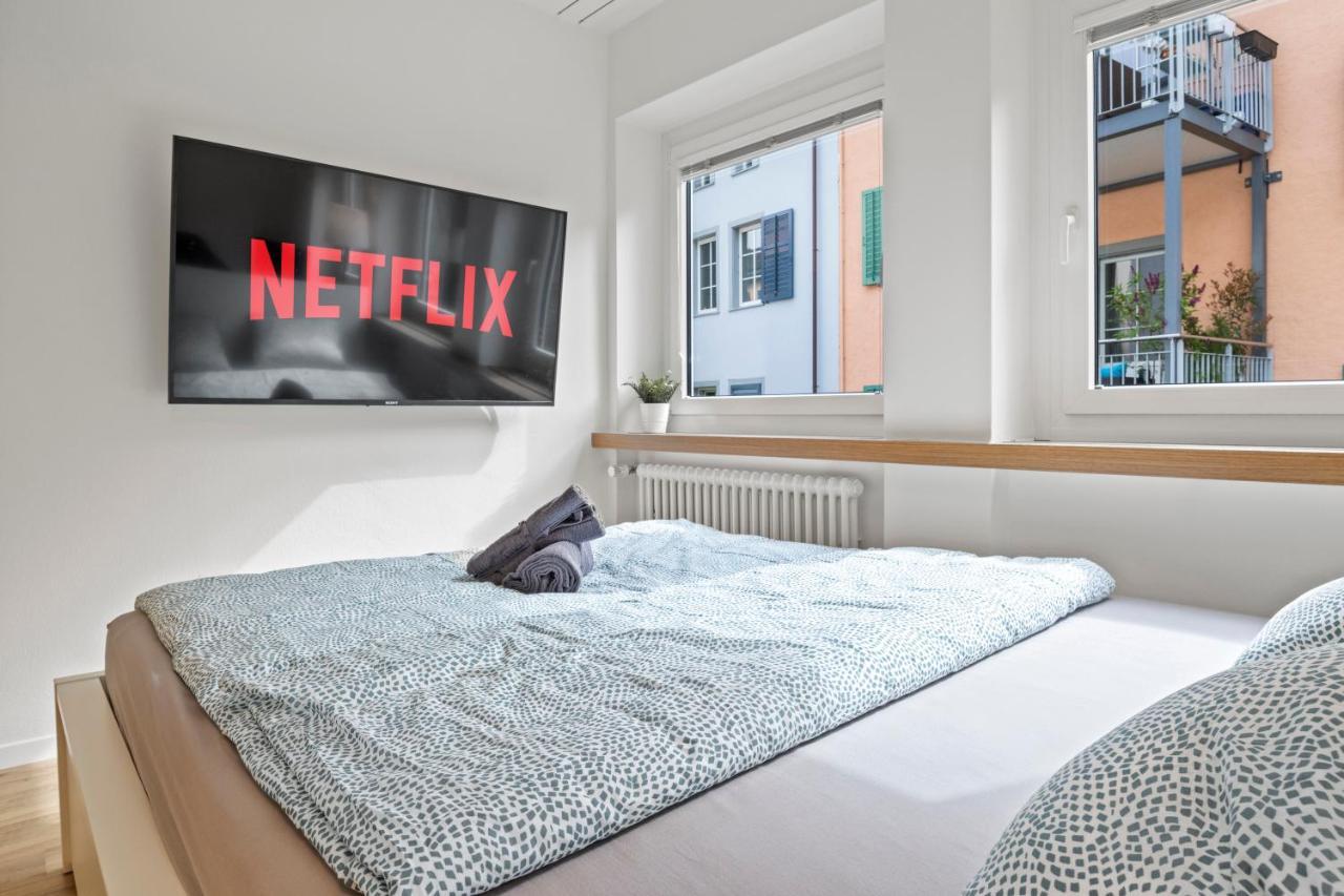 Pearlstay - City Center Twin Bed Workplace Washer Winterthur Exteriér fotografie