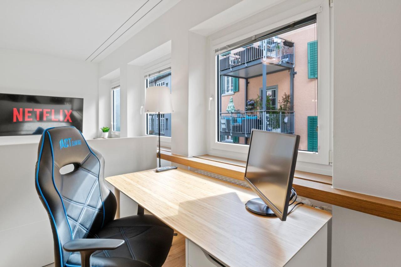 Pearlstay - City Center Twin Bed Workplace Washer Winterthur Exteriér fotografie