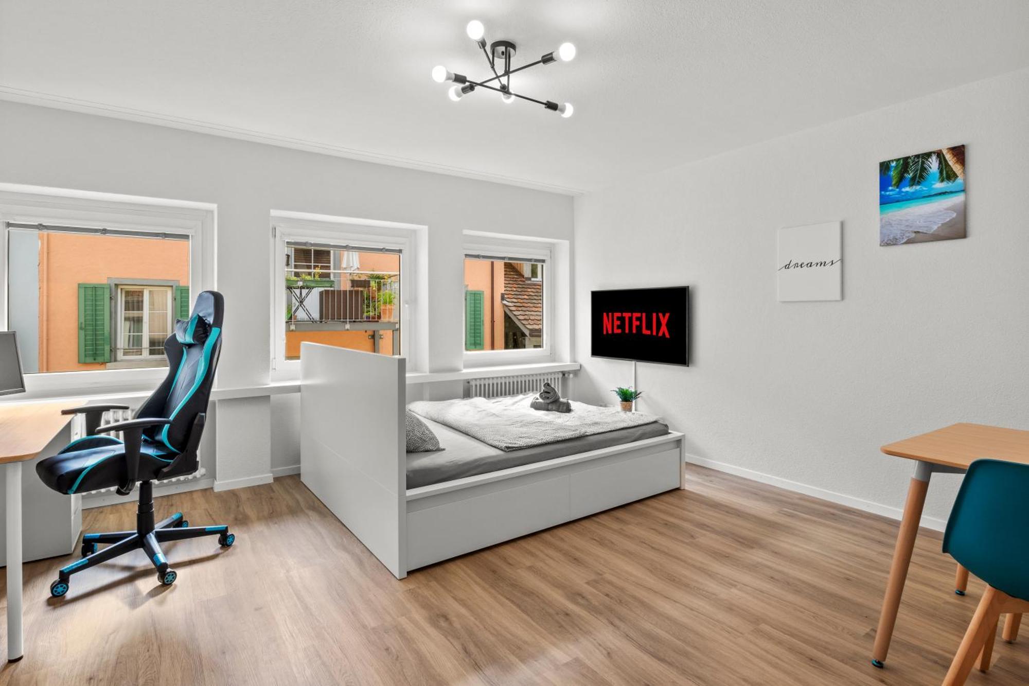 Pearlstay - City Center Twin Bed Workplace Washer Winterthur Exteriér fotografie