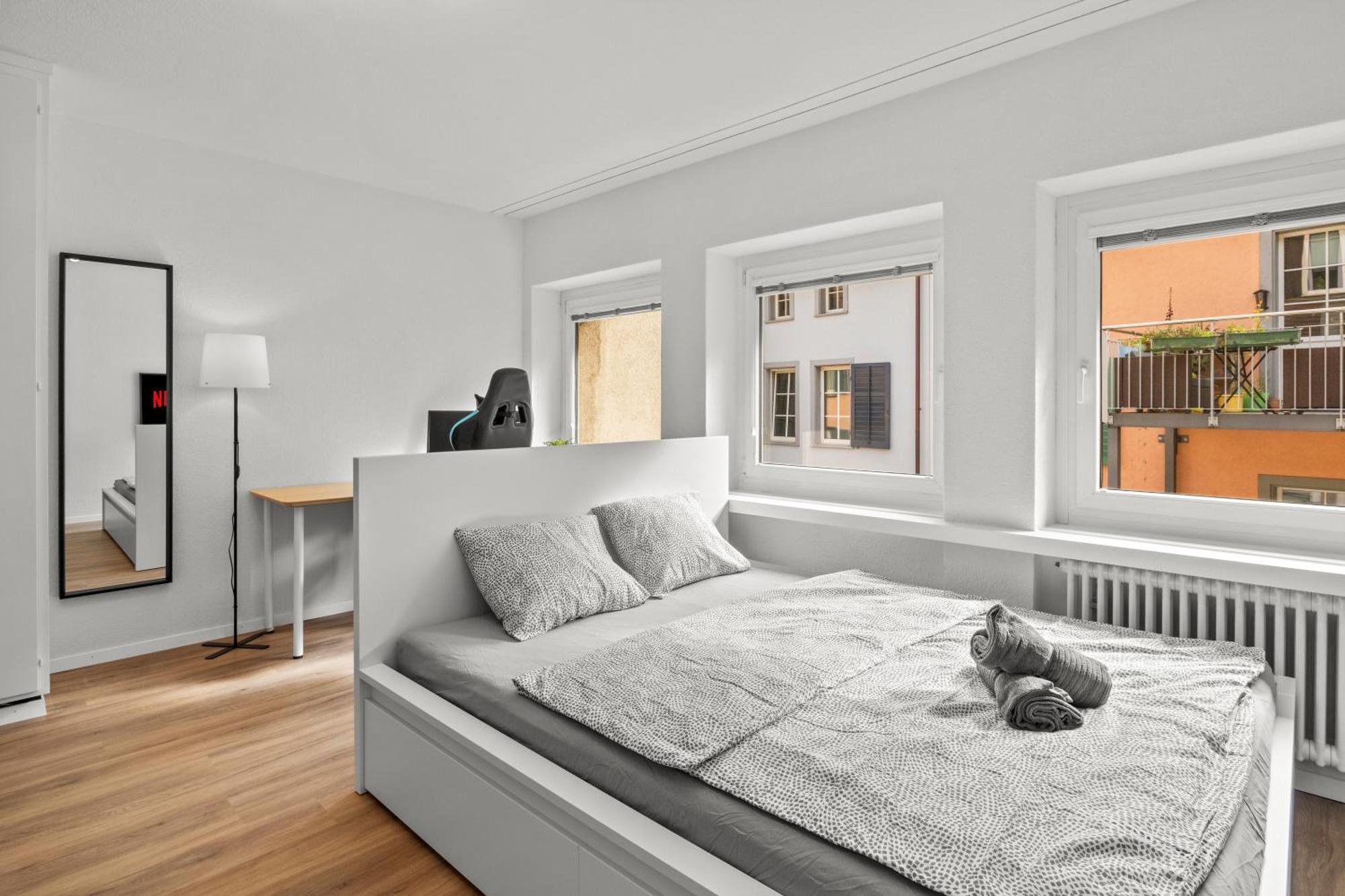 Pearlstay - City Center Twin Bed Workplace Washer Winterthur Exteriér fotografie